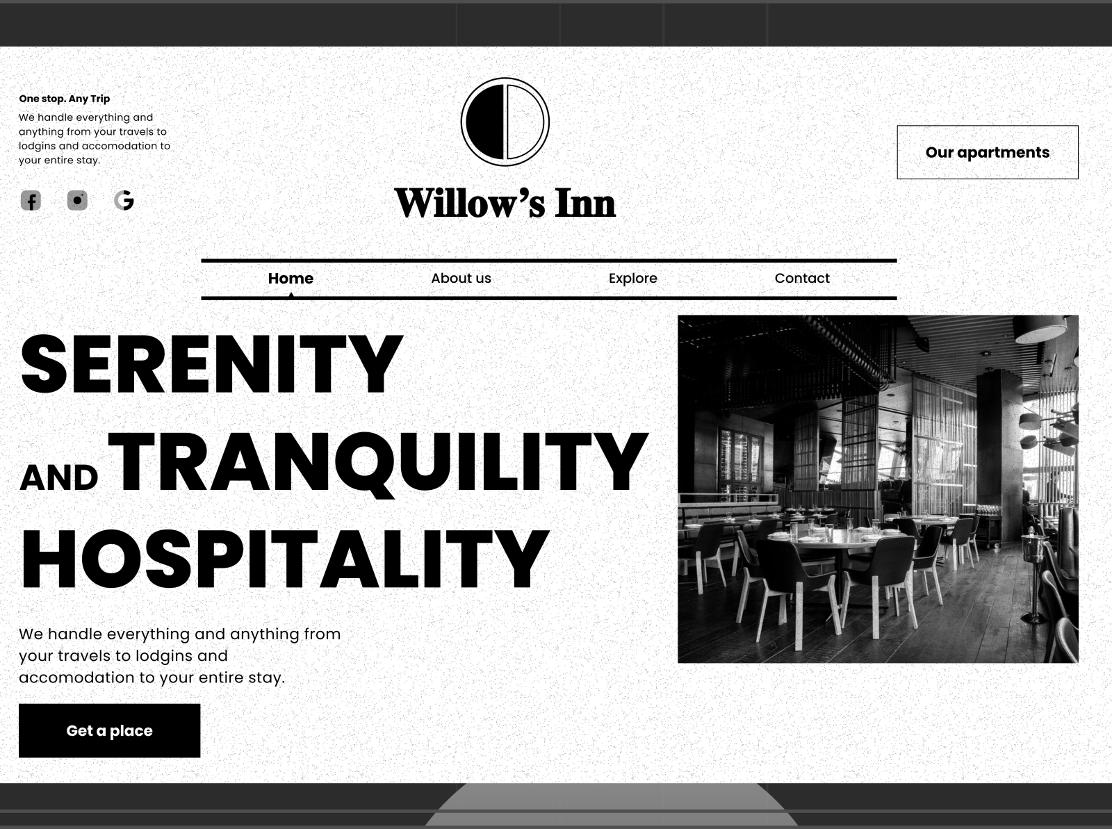 Willow s Inn By Eugene Adavore On Dribbble