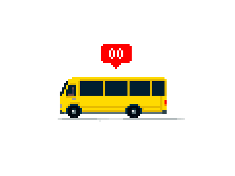 Marshrutka art bus digital kyiv marshrutka oldschool pixel pixelart quepyk sketch transport