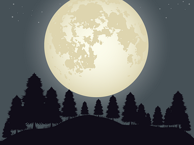 moon illustration