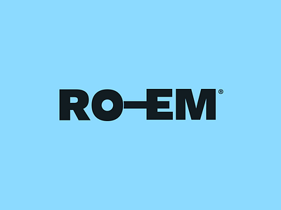 Ro-Em Logo branding colour logo