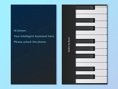 Music Password And AI ai concept fun graphic design login music password ui visual design