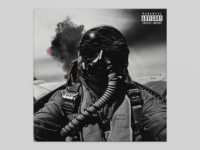 "Kamikaze" by Eminem album art collage cover design graphic graphic design
