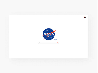 NASA Images Landing Page v2