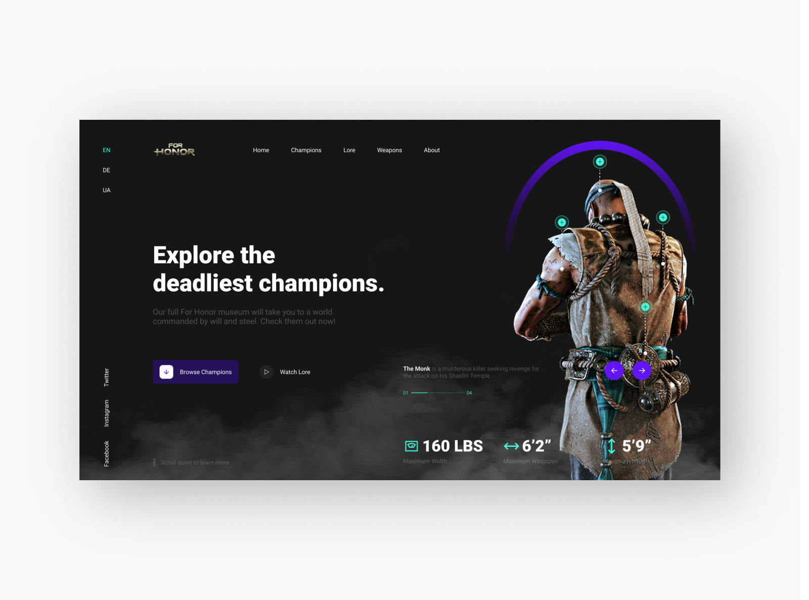 For Honor Champion Gallery By Christian Bonilla On Dribbble