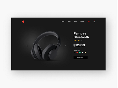 Urbanears Shopping Page ui web design web ui