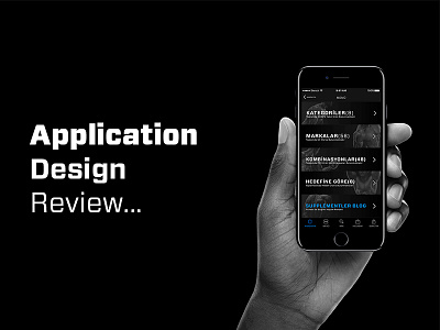 Mobile App Visual & Interaction Design Presentation app fitness gym ios powder supplementler