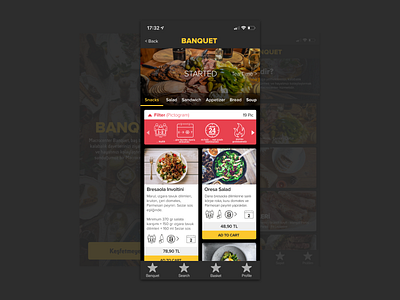 Food Delivery App Consept