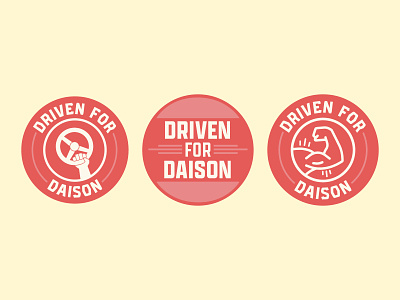 Driven for Daison Badges