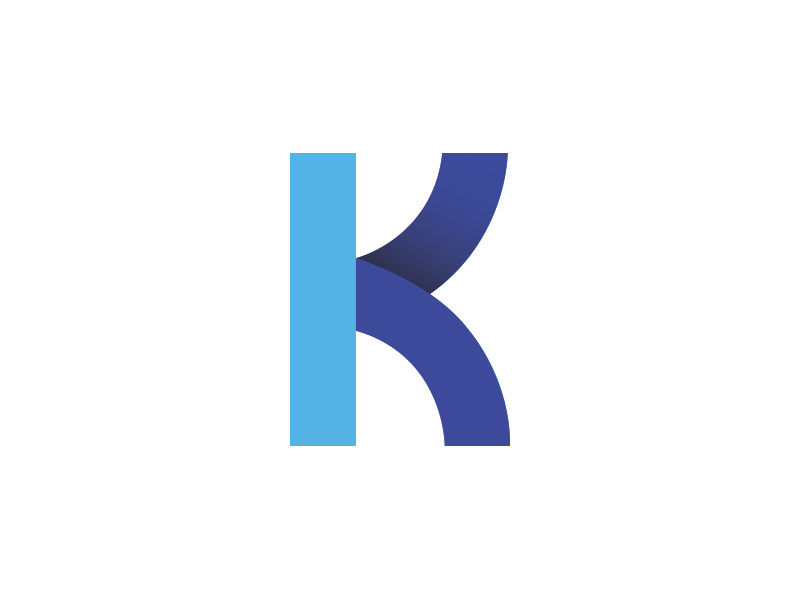 Fun with Type Geometric K by Jordan Clarke on Dribbble