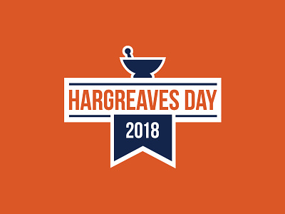 Hargreaves Day Logo 2018 event hargreaves logo mortarpestle pestle pharmacy