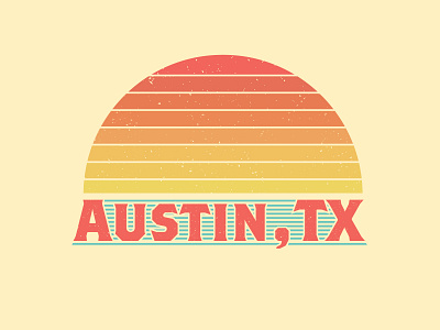 Austin, TX Shirt Design