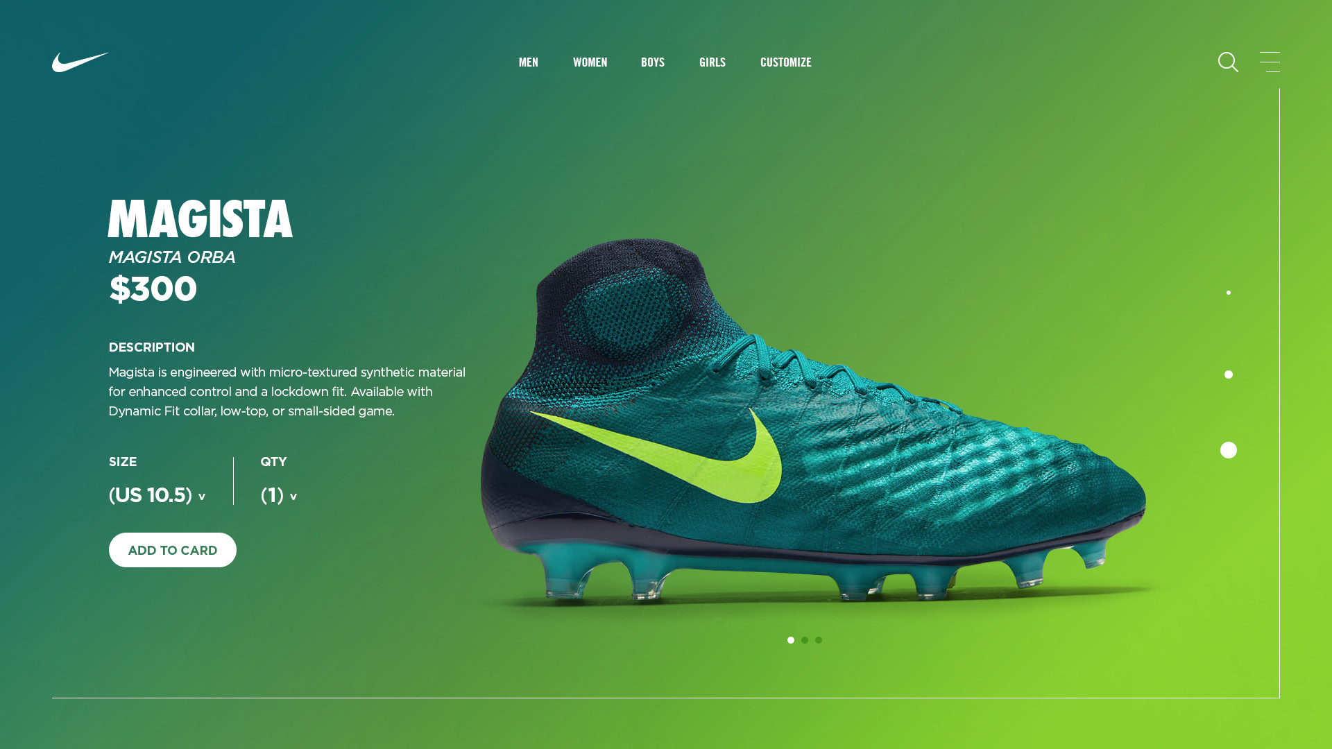 Low top clearance magistas