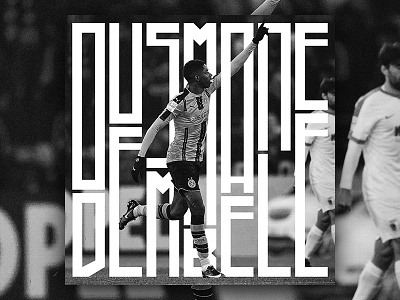 Ousmane Dembele, Dortmund bundes dembele dortmund football liga ousmane puma soccer typography