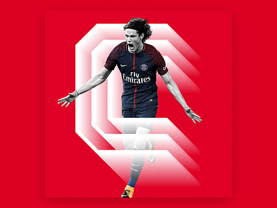 36 Days of Type letter C 36 c cavani days football footwalls of psg type