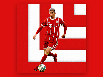 36 Days of Type letter L 36 bayern days football footwalls l lewandowski munchen of type