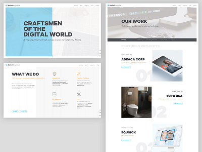 Website Redesign Explorations