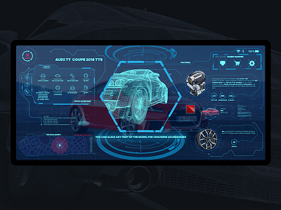 Car Custom Interface ar interaction tech uiux