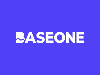 Baseone Wordmark branding design icon logo vector