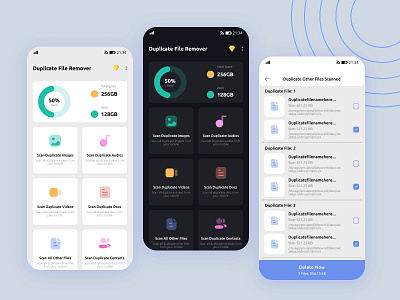 Mobile application design UI