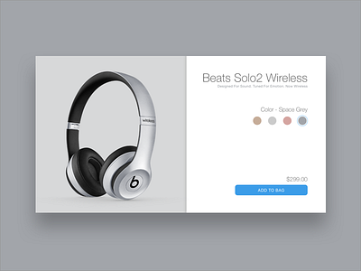 Daily UI Day 033 - Customize Product 033 beats by dre customize daily ui daily ui challenge day 033 product uiux user interface web design