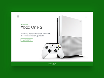 Daily UI Day 036 - Special Offer 036 daily ui daily ui challenge day 036 product special offer uiux user interface web design xbox one