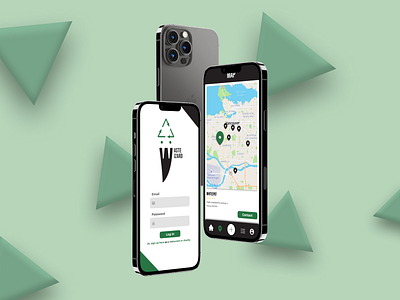 Waste Wizard Mobile App Design branding design graphic design logo mobile ui ux vector