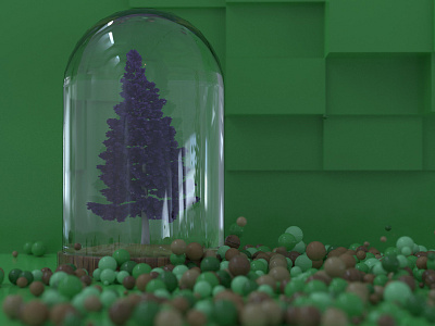 Aquario 3d c4d render