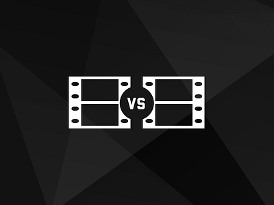 "Compare Video" Glyph glyph icon ui ux video