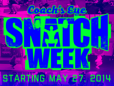 #snatchweek Logo crossfit logo marketing