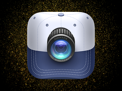 Coach's Eye Icon app app icon icon ios sports