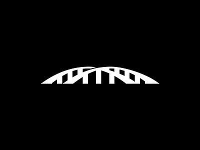 Bridge brandmark branding bridge logo