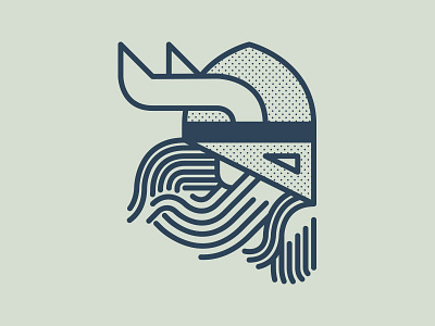 Viking draplin lines simple viking