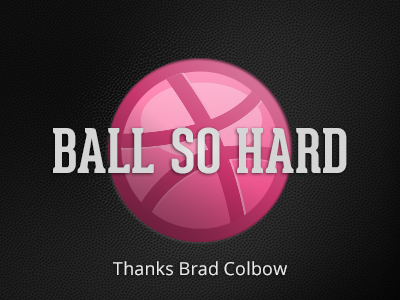 mother f#%$*@& wanna find me. basketball texture brad colbow dribbble first shot jay z player