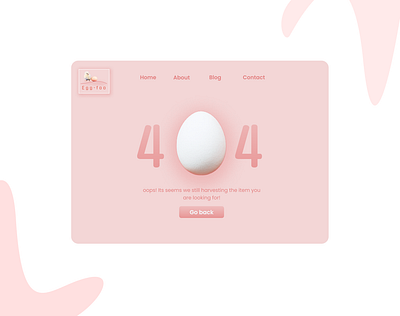 404 Error Page UI challenge dailyui design ui