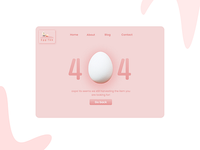 404 Error Page UI