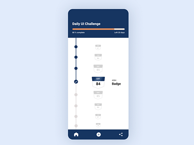 Badge challenge dailyui design ui