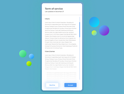 Term of service 089 challenge dailyui design termofservice
