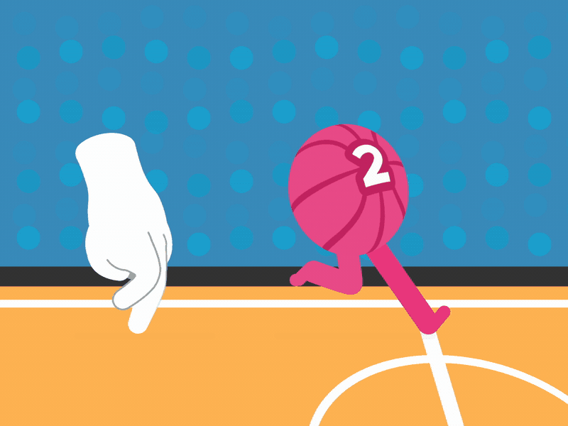 Dribbble Invites Giveaway character debut draft dribbble giveaway invitation invite loop player rubberhose run walk