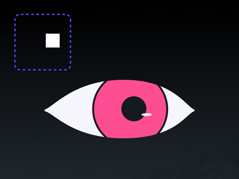 BRD - Eye Rig after effects blink blockchain control eye hack hacker joysticks n sliders motion graphics rig texture