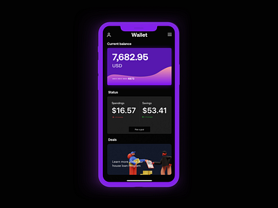 Wallet app concept