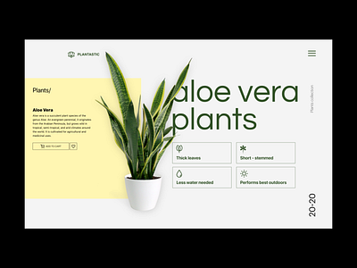 Aloe Vera | Ecommerce Page branding clean concept design ecommerce landing landingpage minimal typography ui uidesign uidesigner uiux uiuxdesign ux web website