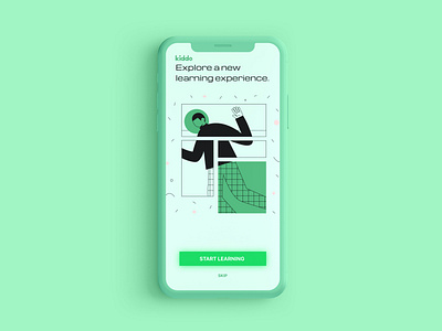 App onboarding Page | Kiddo app app concept app design app designer branding branding concept clean concept design logo minimal mobile mobile app mobile app design typography ui uiuxdesigner ux