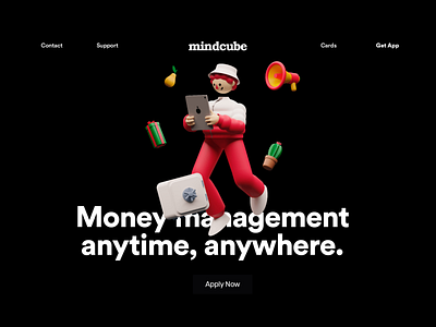 mindcube money app clean concept design minimal typography ui uidesign uidesigner uiuxdesign uiuxdesigner ux uxdesign uxdesigner web website