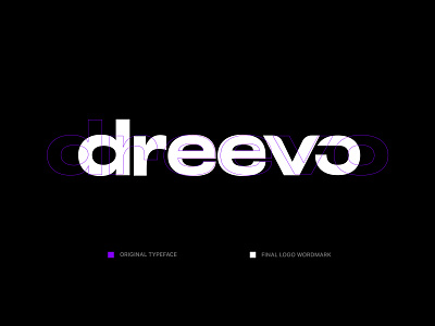 Dreevo | Logotype breakdown branding clean design details logo logo designer logodesign logotype logotypedesign minimal shipment shipping typography vector