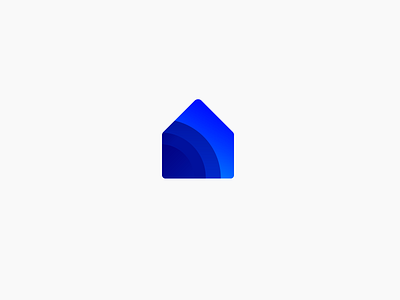 HOME + WiFi app brand branding button clean concept design desktop flat gradient gradients icon illustration logo minimal ui vector