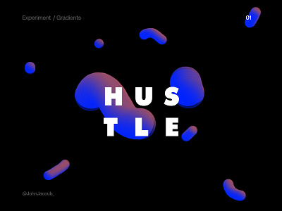 Gradient Worms! branding clean concept design flat gradient gradients hustle minimal motivate motivational typography ui ux