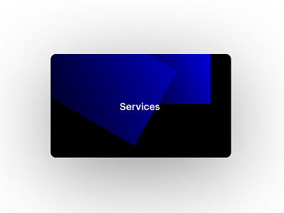 Services Button animation branding buttons card card ui clean concept design flat gradient minimal typography ui uiux ux web website