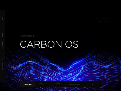 Introducing Carbon OS | An Interface Made For Humans.