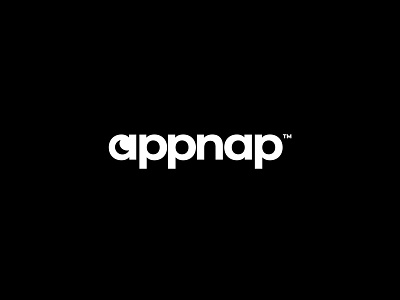 appnap | Rejected logo concept brand branding clean concept design flat logo minimal typography ui