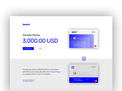 Money Transfer Page